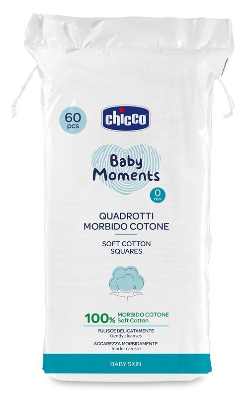 CHICCO BABY MOMENTS QUADROTTI 60 PEZZI - famajoy.it