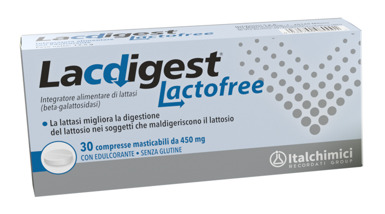 LACDIGEST LACTOFREE 30 COMPRESSE MASTICABILI - famajoy.it