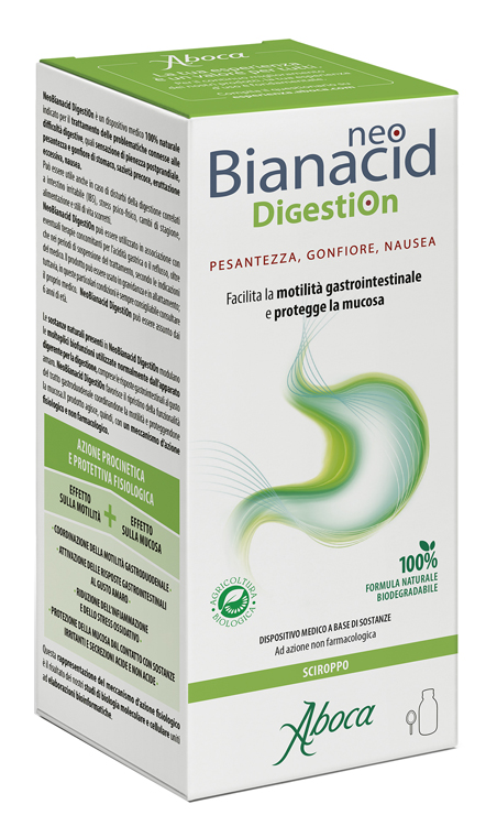 NEOBIANACID DIGESTION SCIROPPO 180 G - famajoy.it