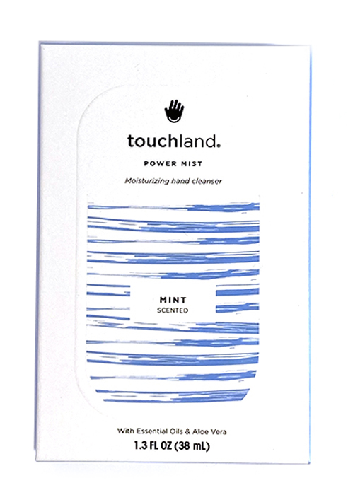 TOUCHLAND POWER MIST HAND SANITIZER MINT 38 ML - famajoy.it