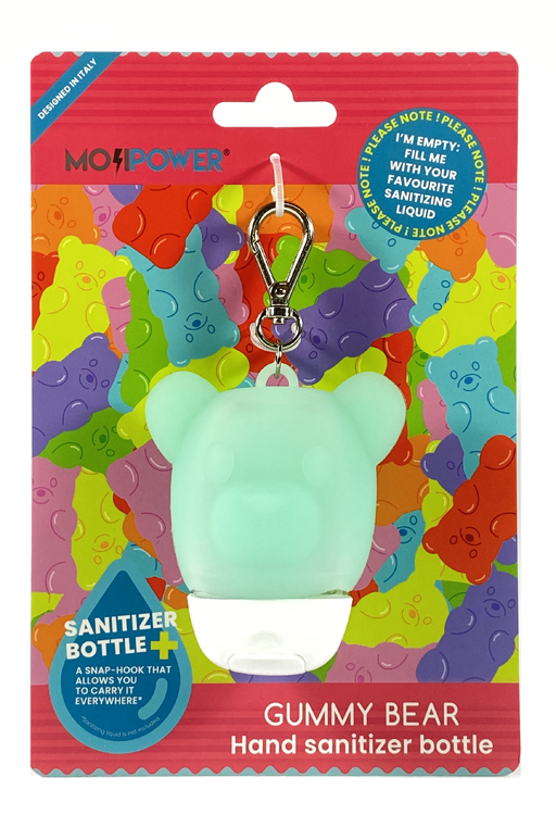 MOJIPOWER HAND SANITIZER BOTTLE GUMMY BEAR - famajoy.it