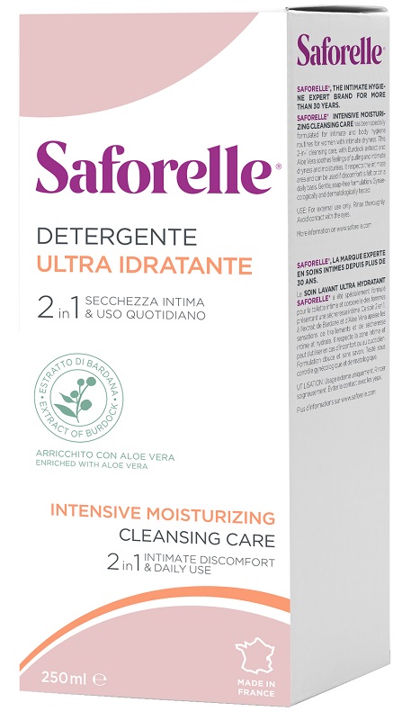 SAFORELLE DETERGENTE ULTRA IDRATANTE 250 ML - famajoy.it