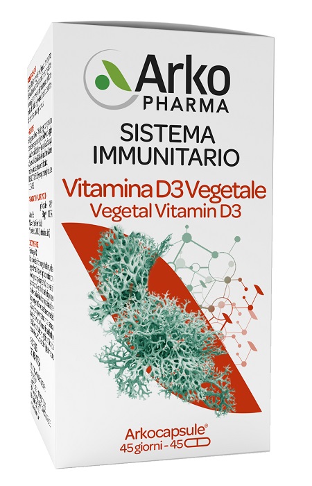 ARKOCPS VITAMINA D3 VEGETALE 45 CAPSULE - famajoy.it