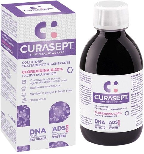 CURASEPT COLLUTORIO ADS DNA TRATTAMENTO RIGENERANTE 200 ML - famajoy.it