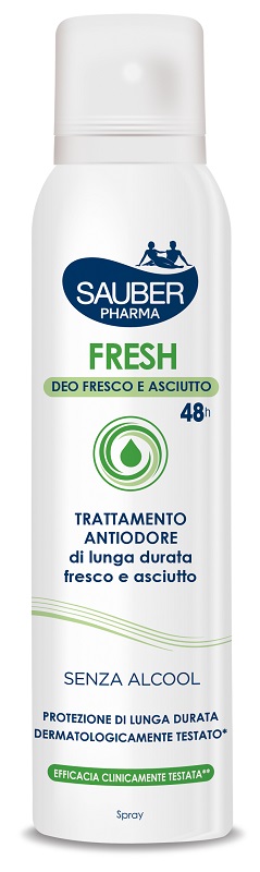 SAUBER FRESH DEODORANTE SPRAY 150 ML - famajoy.it