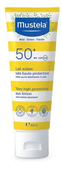 MUSTELA LATTE SOLARE 40 ML - famajoy.it