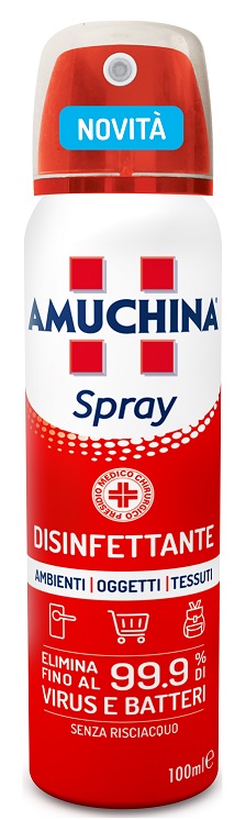 AMUCHINA SPRAY AMBIENTI OGGETTI TESSUTI 100 ML - famajoy.it