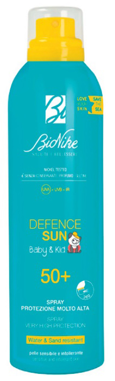 DEFENCE SUN BABY&KID SPRAY SPF 50+ 200 ML - famajoy.it