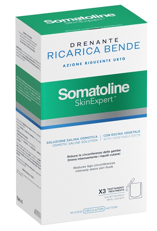 SOMATOLINE SKIN EXPERT BENDE SNELLENTI DRENANTI STARTER KIT - famajoy.it