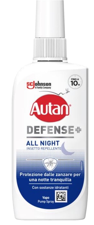 AUTAN DEFENSE ALL NIGHT 100 ML - famajoy.it
