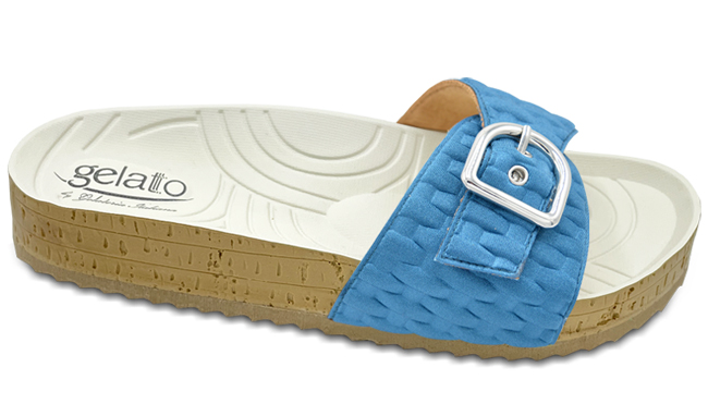 CALZATURA CON PLANTARE INDOSSABILE WOODSTOCK POSITANO ZAFFIRO 37/38 - famajoy.it