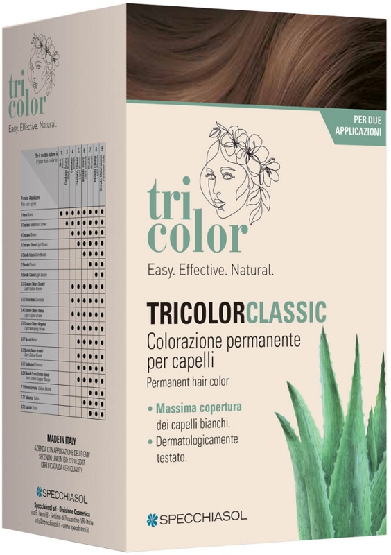 TRICOLOR CLASSIC 1 NERO 2 TUBI 50 ML + 2 SHAKER 50 ML + 4 BUSTINE 8 ML - famajoy.it