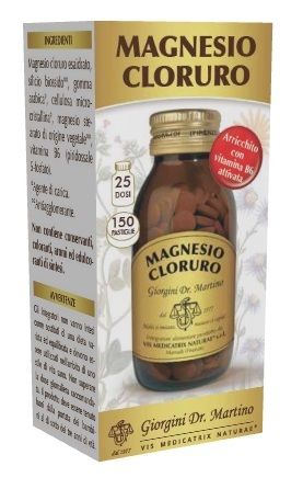 MAGNESIO CLORURO 150 PASTIGLIE - famajoy.it
