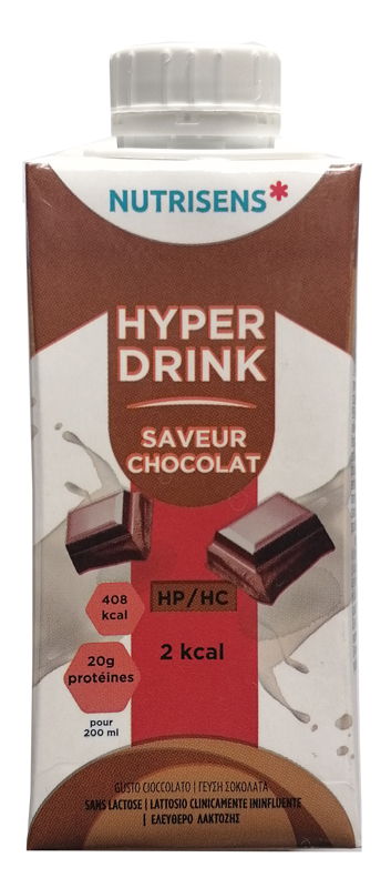 HYPERDRINK 2KCAL CIOCCOLATO 4X200 ML - famajoy.it