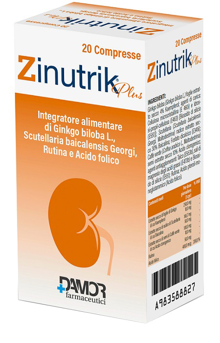 ZINUTRIK PLUS 20 COMPRESSE - famajoy.it
