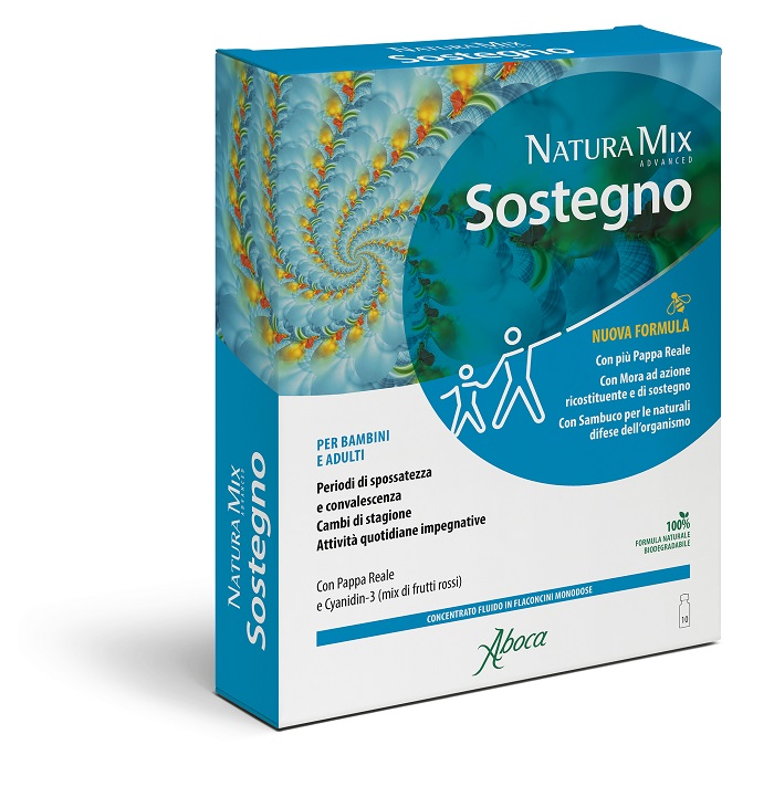 NATURA MIX ADVANCED SOSTEGNO 10 FLACONCINI DA 15 ML - famajoy.it