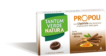 TANTUM VERDE NATURA 15 PASTIGLIE LIQUIRIZIA - famajoy.it