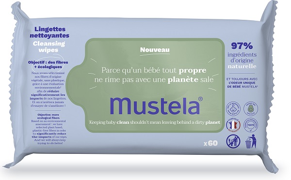 MUSTELA SALVIETTE DETERGENTI 60 PEZZI - famajoy.it