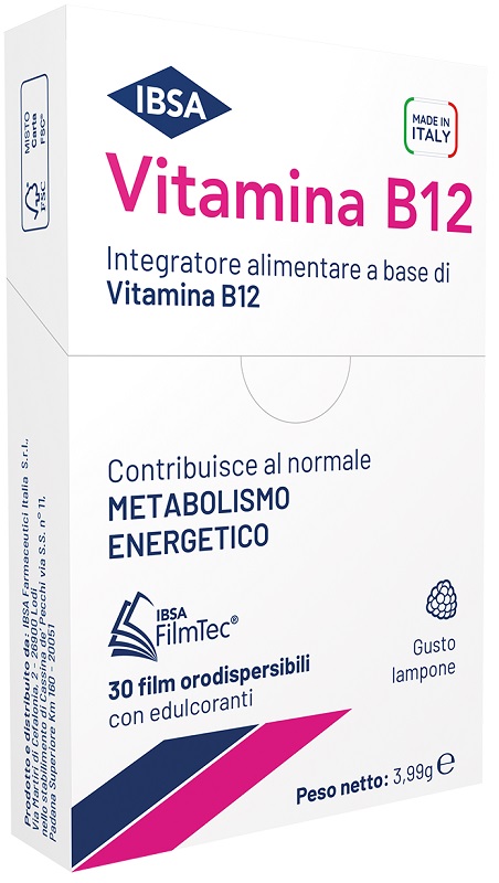 VITAMINA B12 IBSA 30 FILM ORALI - famajoy.it