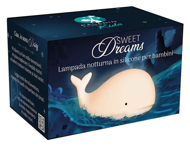 SWEET DREAMS LAMPADA BALENA - famajoy.it