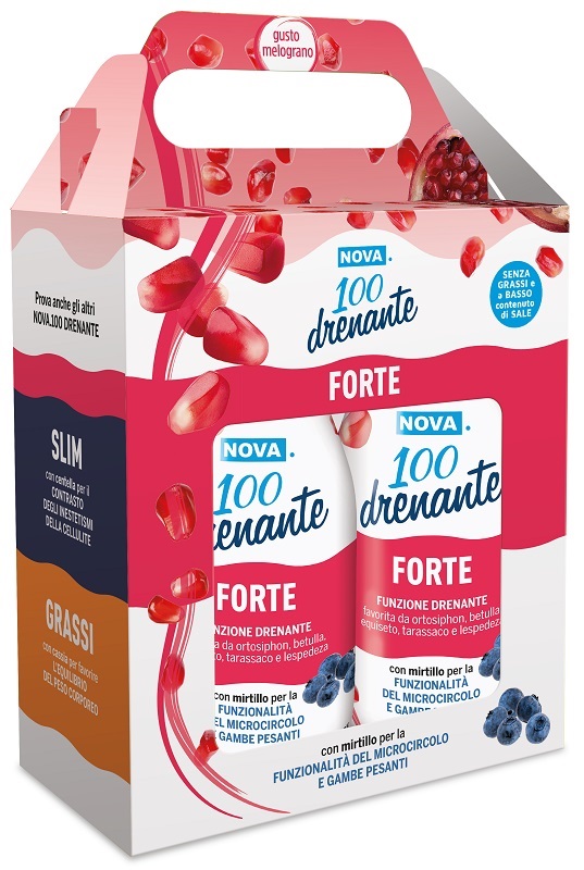 NOVA 100 DRENANTE FORTE MELOGRANO BIPACK 2 X 300 ML - famajoy.it