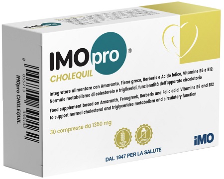 IMOPRO CHOLEQUIL 30 COMPRESSE 1,35 G - famajoy.it