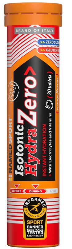 ISOTONIC HYDRA ZERO ORANGE 20 TABLETS - famajoy.it