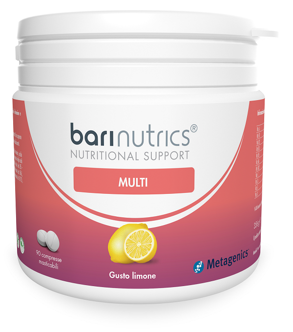 BARINUTRICS MULTI LIMONE 90 COMPRESSE MASTICABILI - famajoy.it