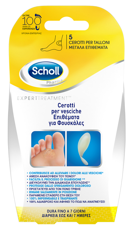 CEROTTO SCHOLL VESCICHE TALLONE 6 PEZZI - famajoy.it