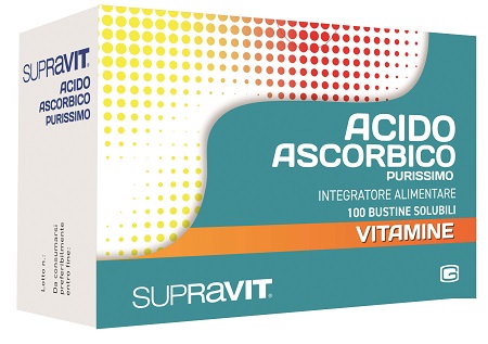 SUPRAVIT ACIDO ASCORBICO PURISSIMO 100 BUSTINE - famajoy.it