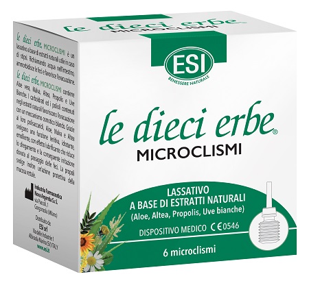 ESI LE DIECI ERBE MICROCLISMI 6 PEZZI - famajoy.it
