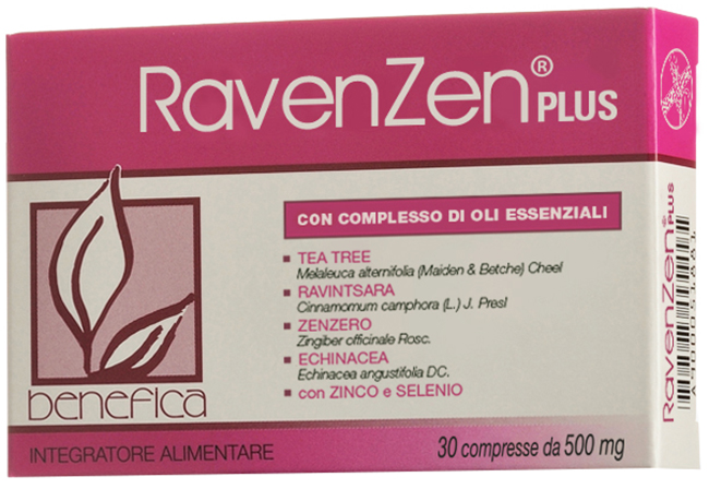 RAVENZEN PLUS 30 COMPRESSE BENEFICA - famajoy.it
