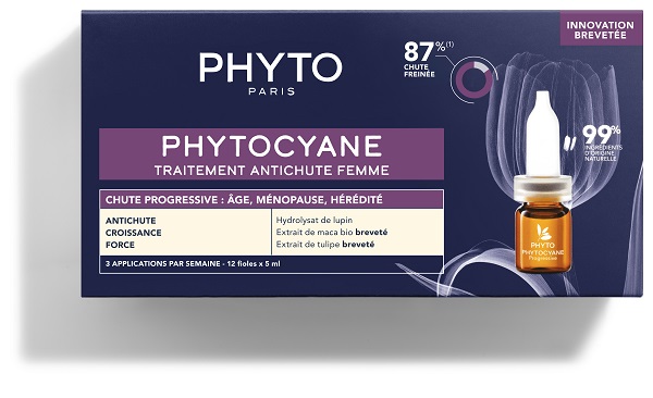 PHYTOCYANE FIALE DONNA CADUTA PROGRESSIVA 12 FIALE DA 5 ML - famajoy.it