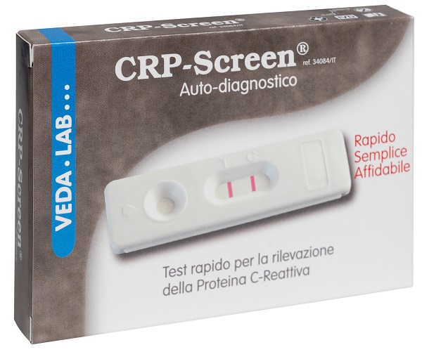 TEST SCREEN CRP PROT C REATTIVA AUTODIAGNOSTICO 1 PEZZO - famajoy.it