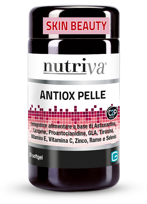 NUTRIVA ANTIOX PELLE 30 SOFTGEL - famajoy.it