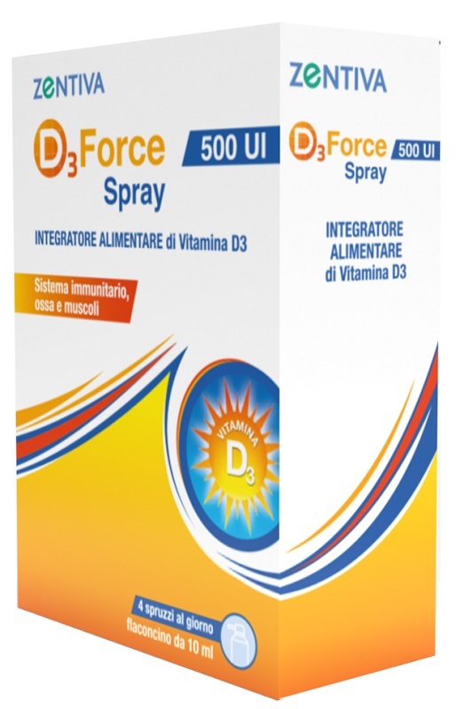 D3 FORCE 500UI SPRAY 10 ML - famajoy.it