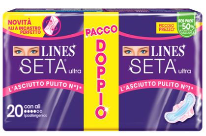 LINES SETA ULTRA ASSORBENTI ALI VP 20 PEZZI - famajoy.it