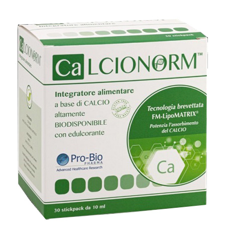 CALCIONORM 30 STICKPACK - famajoy.it