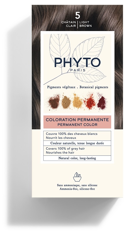 COLOR KIT 5 CASTANO CHIARO LATTE RIVELATORE 50 ML + CREMA COLORANTE 50 ML + MASCHERA PROTETTIVA COLORE 12 ML + GUANTI - famajoy.it