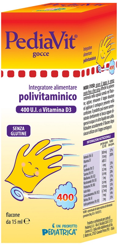 PEDIAVIT GOCCE 15 ML - famajoy.it