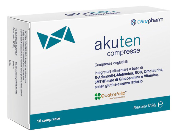 AKUTEN 16 COMPRESSE - famajoy.it