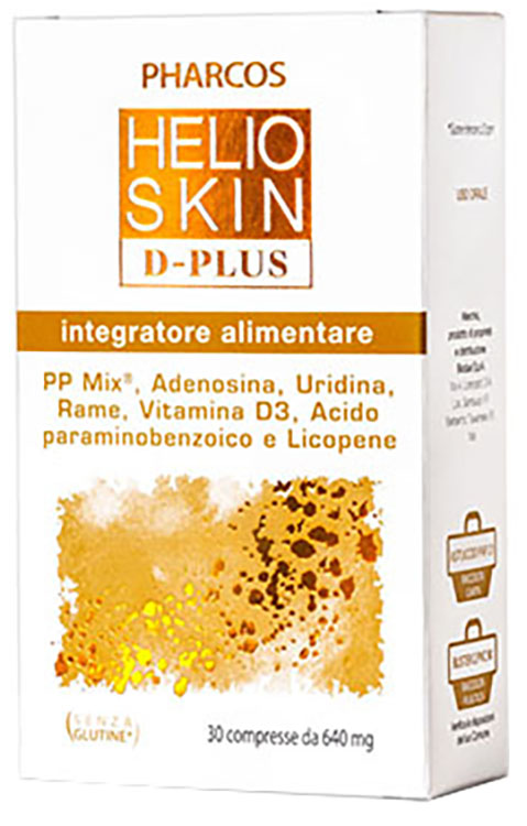 HELIOSKIN D-PLUS PHARCOS 30 COMPRESSE - famajoy.it