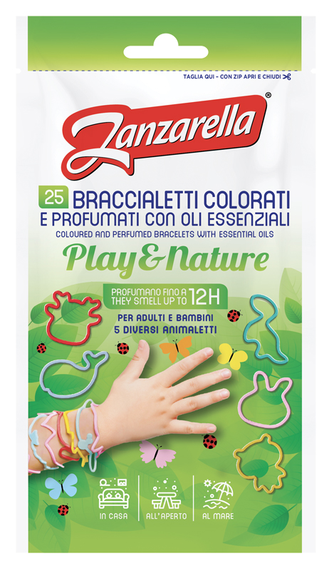 ZANZARELLA BRACCIALETTI PALY&NATURE 25 PEZZI - famajoy.it