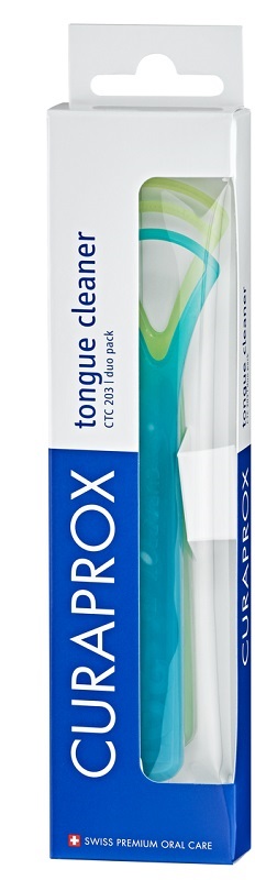 CURAPROX PULISCI LINGUA CTC 203 2 PEZZI - famajoy.it