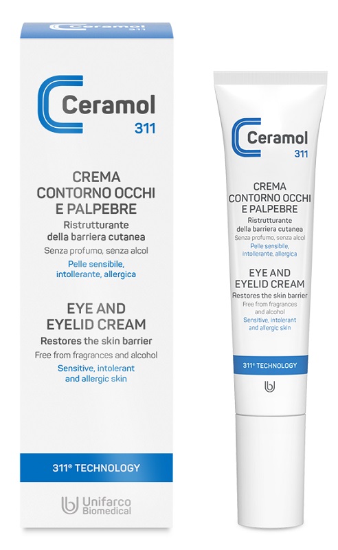 CERAMOL CREMA CONTORNO OCCHI E PALPEBRE 15 ML - famajoy.it