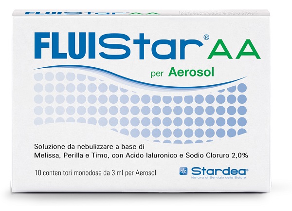 FLUISTAR AA 10 MONODOSE DA 3 ML PER AEROSOL - famajoy.it
